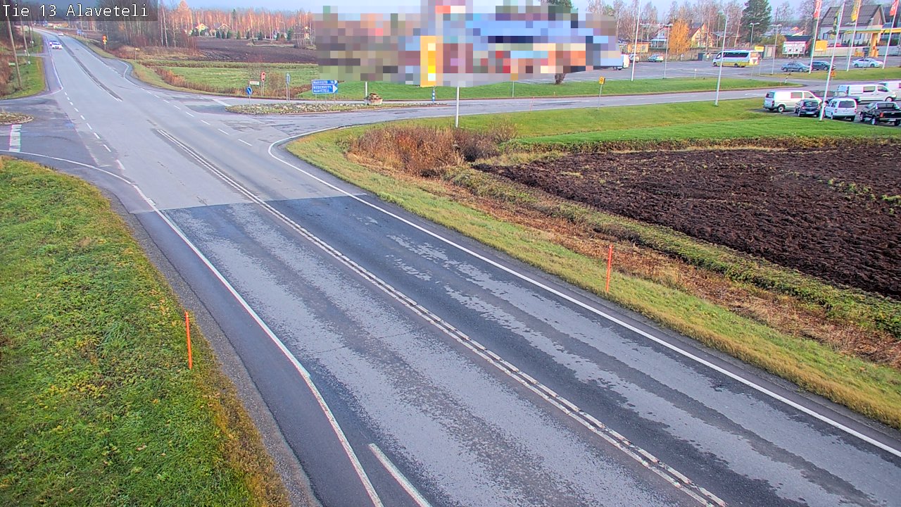 Kelikamerat Kuva Tie 13 Kruunupyy Alaveteli, Kruunupyy, Pohjanmaa