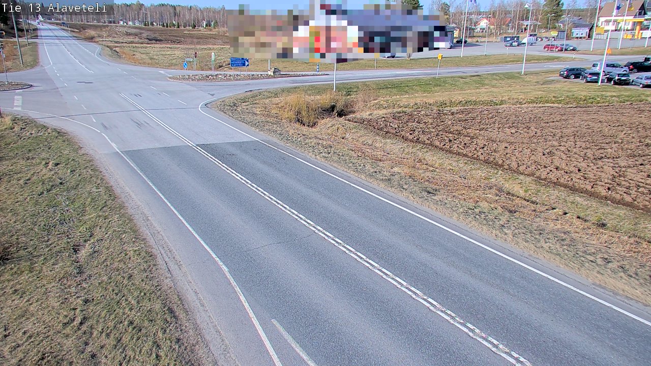 Kelikamerat Kuva Tie 13 Kruunupyy Alaveteli, Kruunupyy, Pohjanmaa