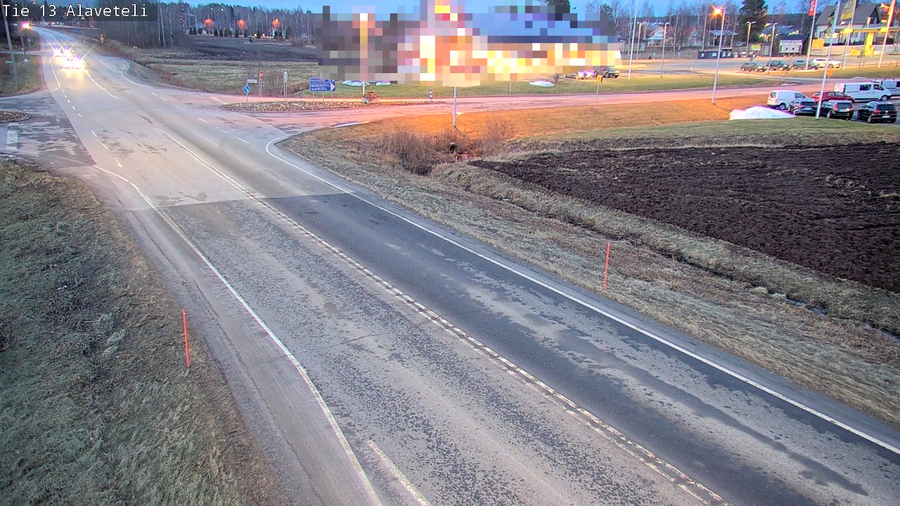 Kelikamerat Kuva Tie 13 Kruunupyy Alaveteli, Kruunupyy, Pohjanmaa