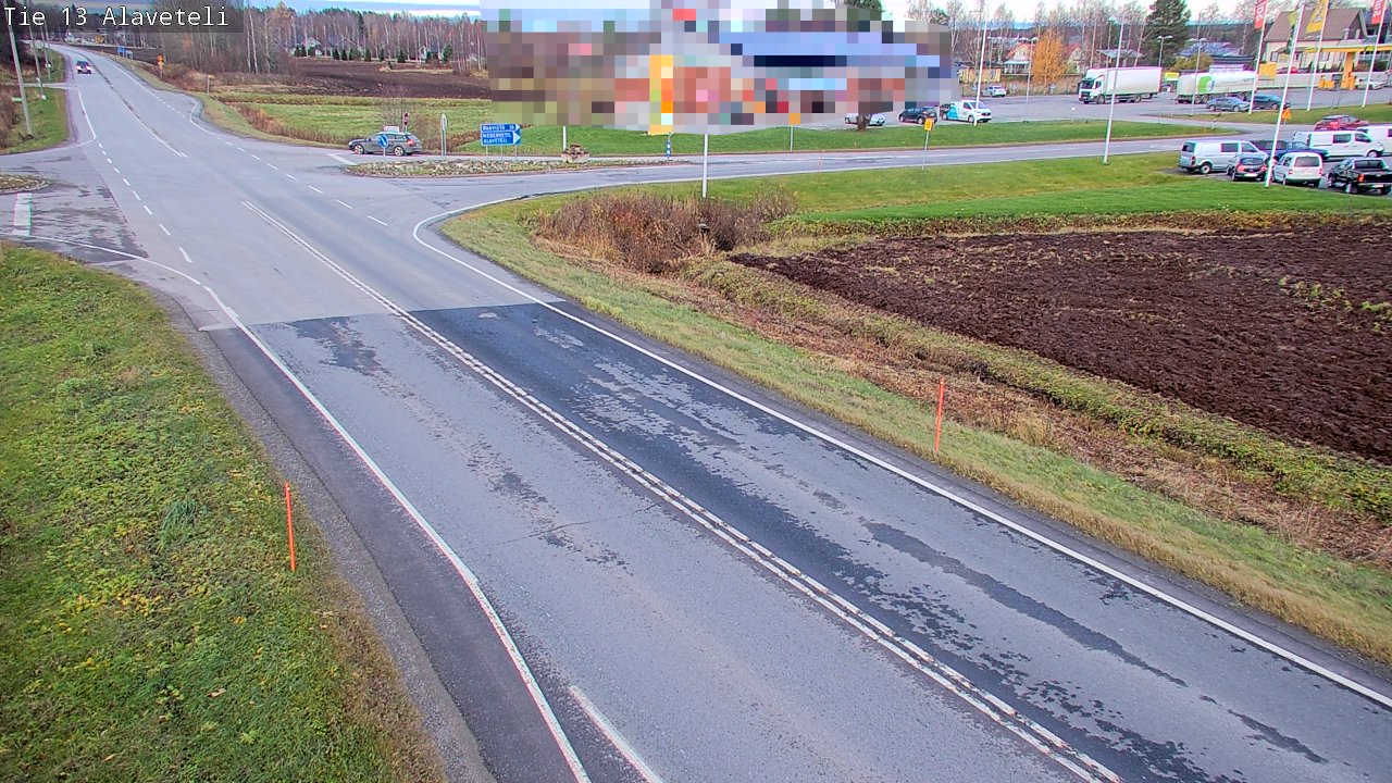 Kelikamerat Kuva Tie 13 Kruunupyy Alaveteli, Kruunupyy, Pohjanmaa