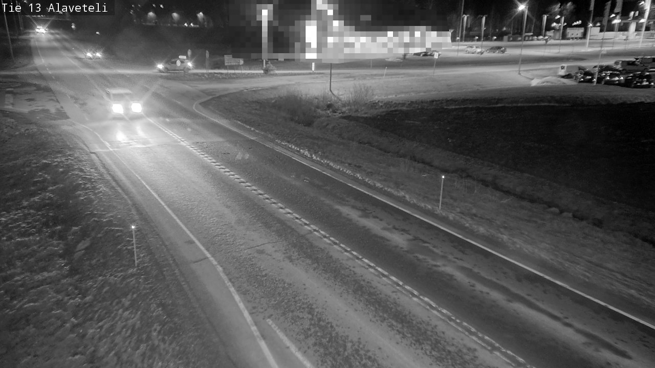 Weather Camera Image Road 13 Kruunupyy Alaveteli, Kruunupyy, Pohjanmaa