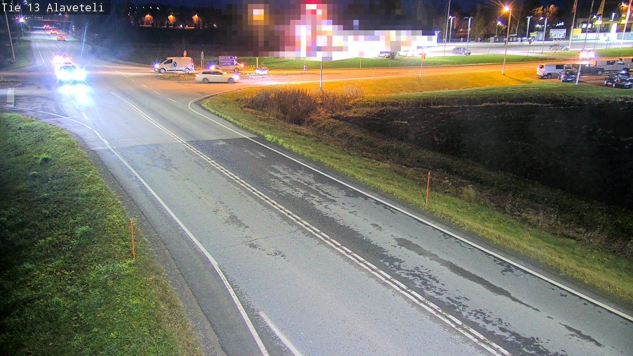 Kelikamerat Kuva Tie 13 Kruunupyy Alaveteli, Kruunupyy, Pohjanmaa