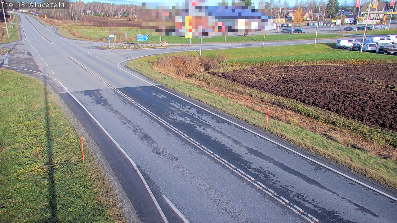 Kelikamerat Kuva Tie 13 Kruunupyy Alaveteli, Kruunupyy, Pohjanmaa