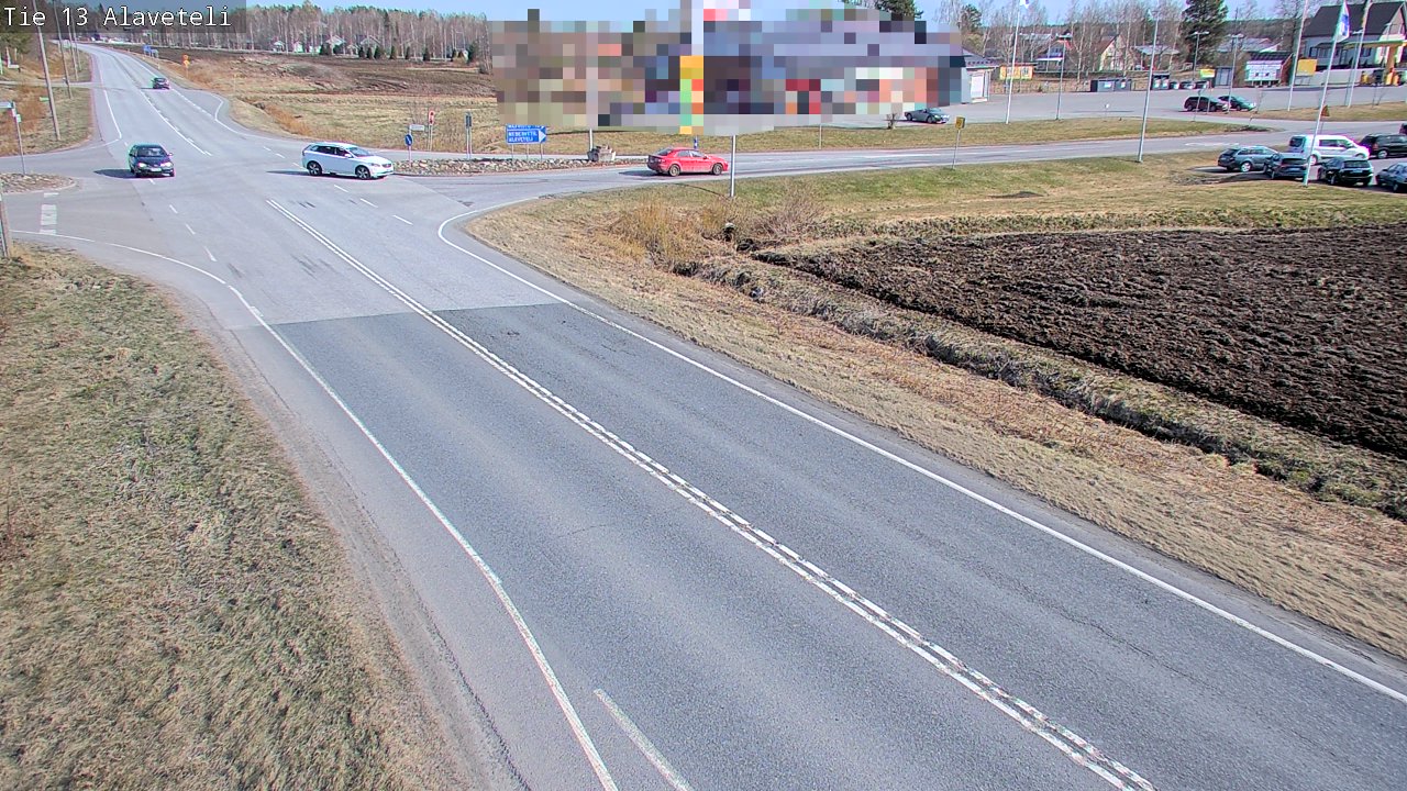 Kelikamerat Kuva Tie 13 Kruunupyy Alaveteli, Kruunupyy, Pohjanmaa