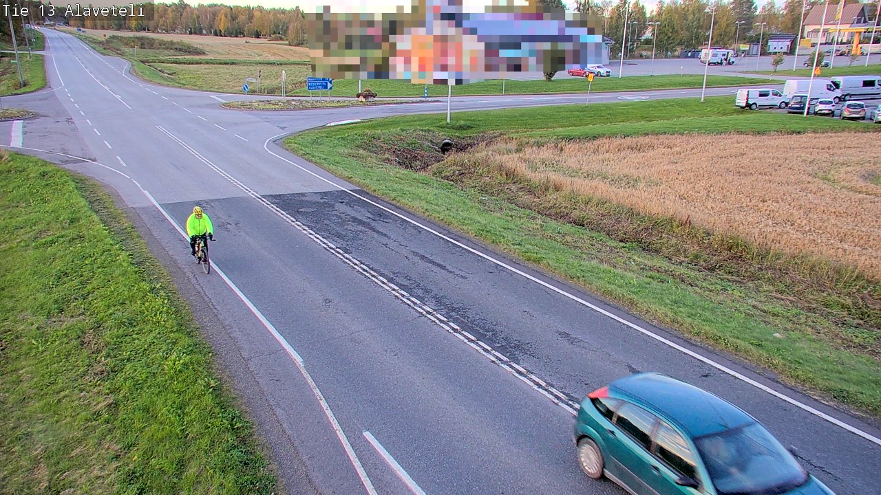 Kelikamerat Kuva Tie 13 Kruunupyy Alaveteli, Kruunupyy, Pohjanmaa
