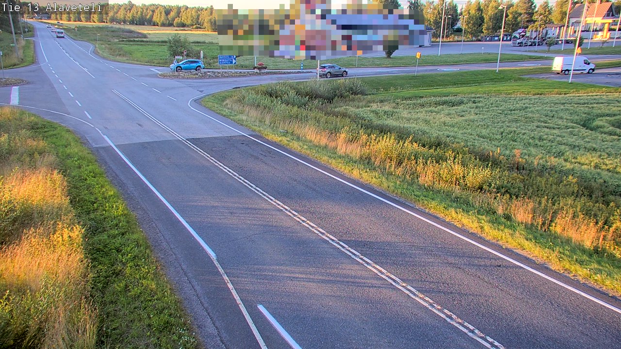 Kelikamerat Kuva Tie 13 Kruunupyy Alaveteli, Kruunupyy, Pohjanmaa