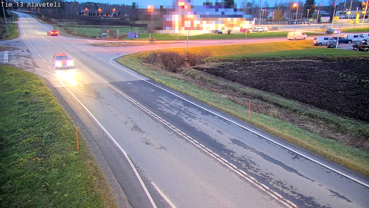 Kelikamerat Kuva Tie 13 Kruunupyy Alaveteli, Kruunupyy, Pohjanmaa