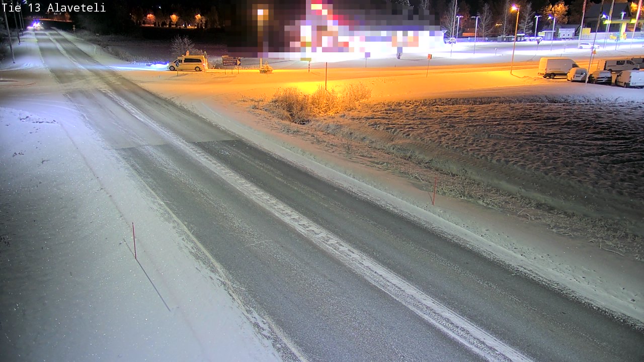 Kelikamerat Kuva Tie 13 Kruunupyy Alaveteli, Kruunupyy, Pohjanmaa