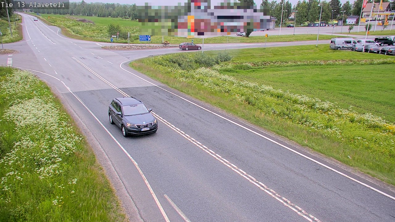 Kelikamerat Kuva Tie 13 Kruunupyy Alaveteli, Kruunupyy, Pohjanmaa