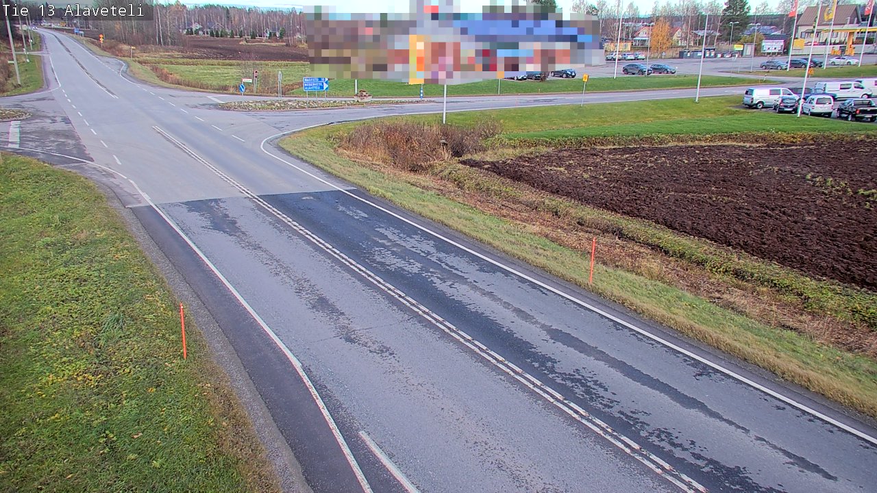 Kelikamerat Kuva Tie 13 Kruunupyy Alaveteli, Kruunupyy, Pohjanmaa