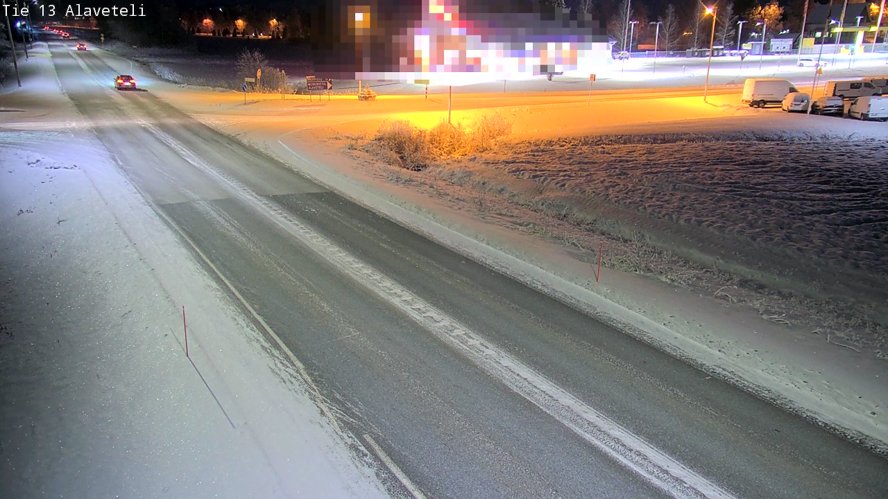 Kelikamerat Kuva Tie 13 Kruunupyy Alaveteli, Kruunupyy, Pohjanmaa