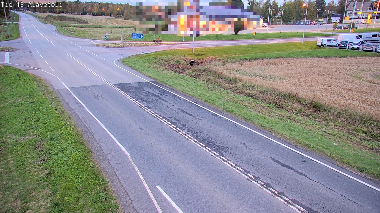Kelikamerat Kuva Tie 13 Kruunupyy Alaveteli, Kruunupyy, Pohjanmaa