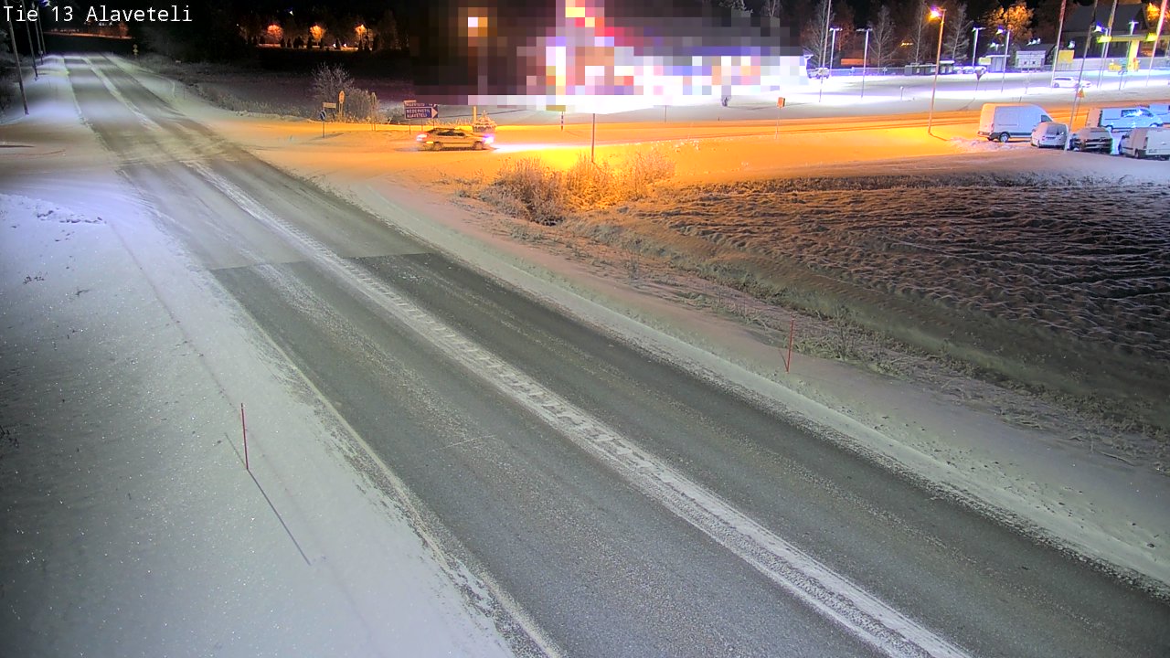 Kelikamerat Kuva Tie 13 Kruunupyy Alaveteli, Kruunupyy, Pohjanmaa