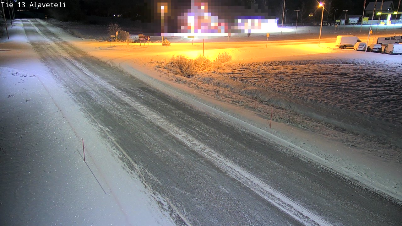 Kelikamerat Kuva Tie 13 Kruunupyy Alaveteli, Kruunupyy, Pohjanmaa