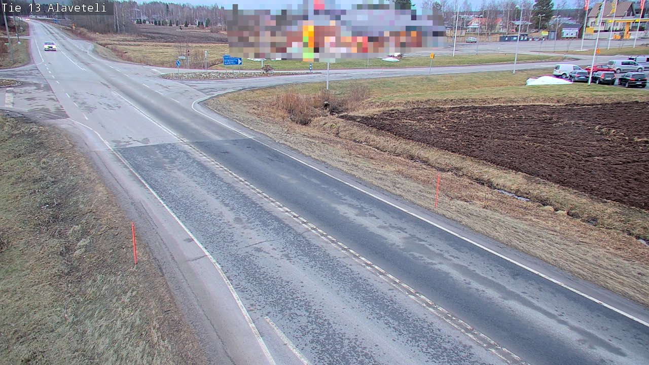 Weather Camera Image Road 13 Kruunupyy Alaveteli, Kruunupyy, Pohjanmaa