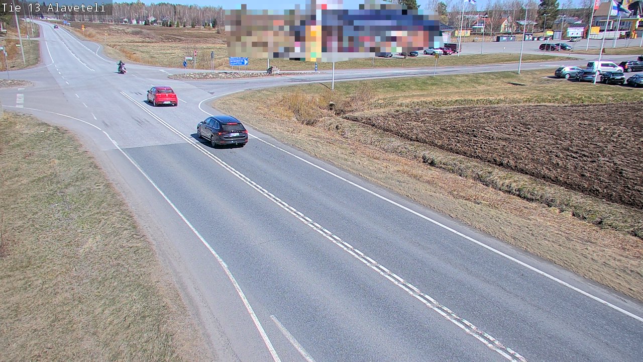 Kelikamerat Kuva Tie 13 Kruunupyy Alaveteli, Kruunupyy, Pohjanmaa