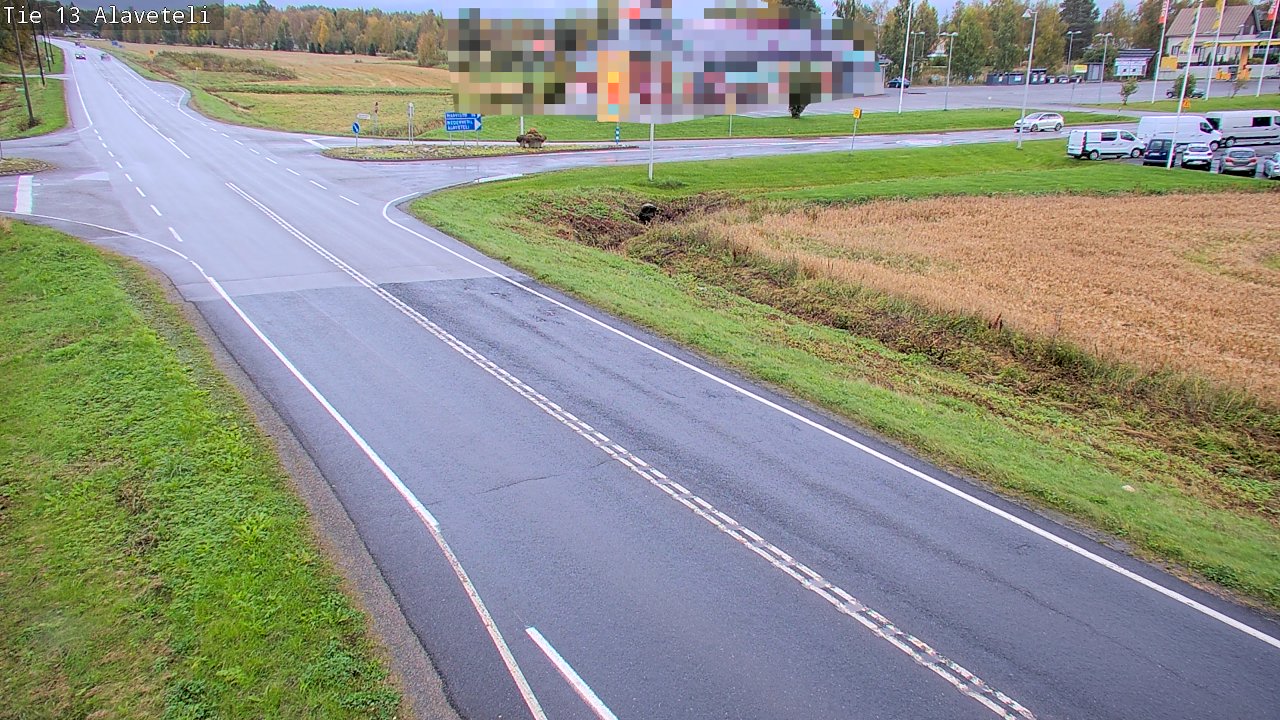 Kelikamerat Kuva Tie 13 Kruunupyy Alaveteli, Kruunupyy, Pohjanmaa