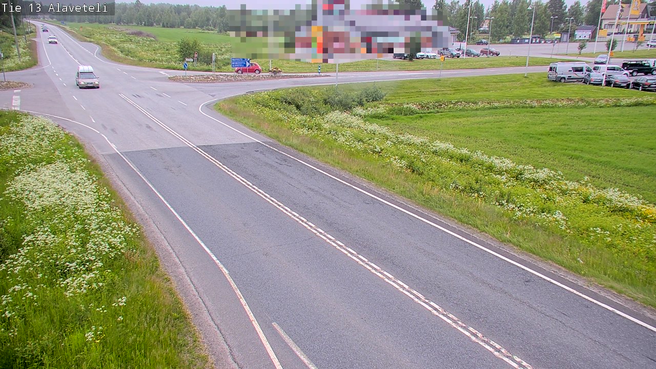 Kelikamerat Kuva Tie 13 Kruunupyy Alaveteli, Kruunupyy, Pohjanmaa