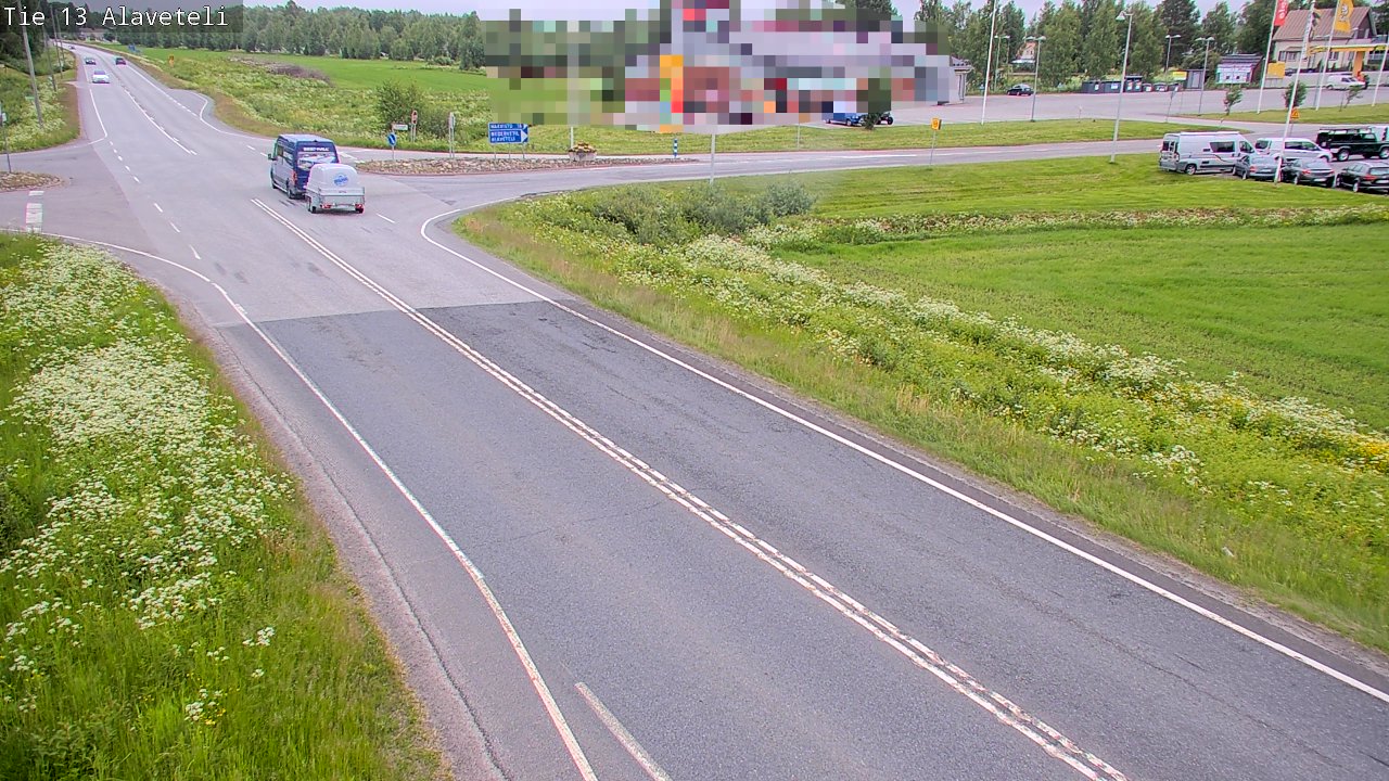 Kelikamerat Kuva Tie 13 Kruunupyy Alaveteli, Kruunupyy, Pohjanmaa