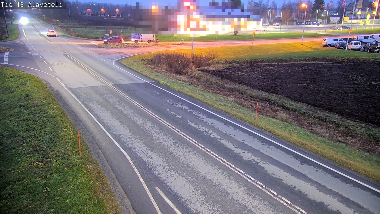 Kelikamerat Kuva Tie 13 Kruunupyy Alaveteli, Kruunupyy, Pohjanmaa