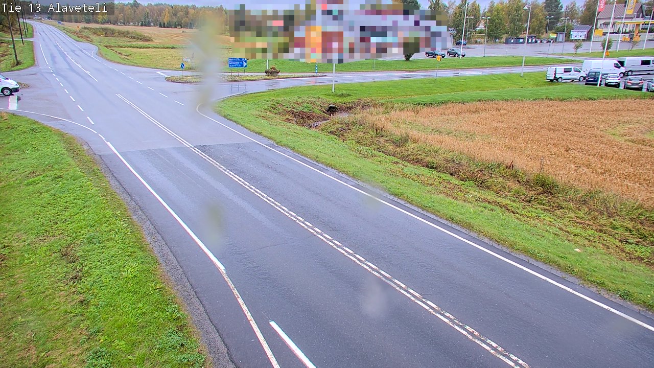 Weather Camera Image Road 13 Kruunupyy Alaveteli, Kruunupyy, Pohjanmaa