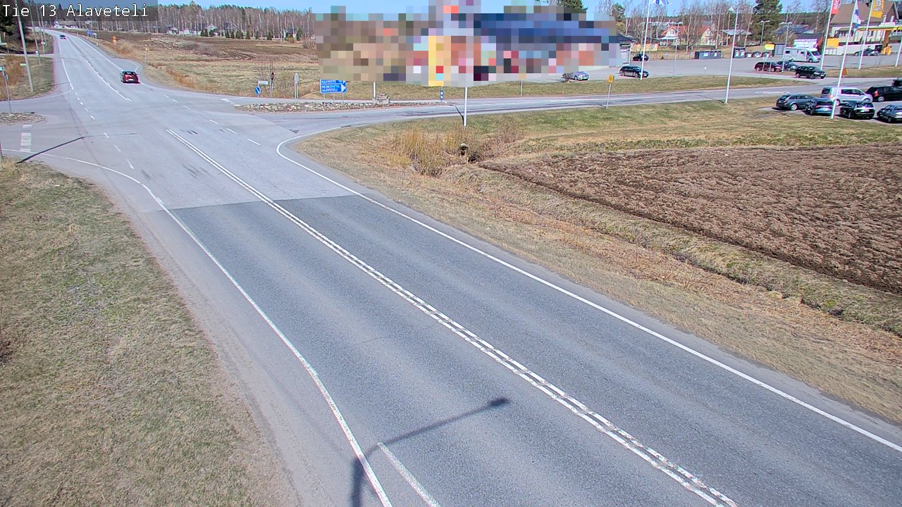 Kelikamerat Kuva Tie 13 Kruunupyy Alaveteli, Kruunupyy, Pohjanmaa
