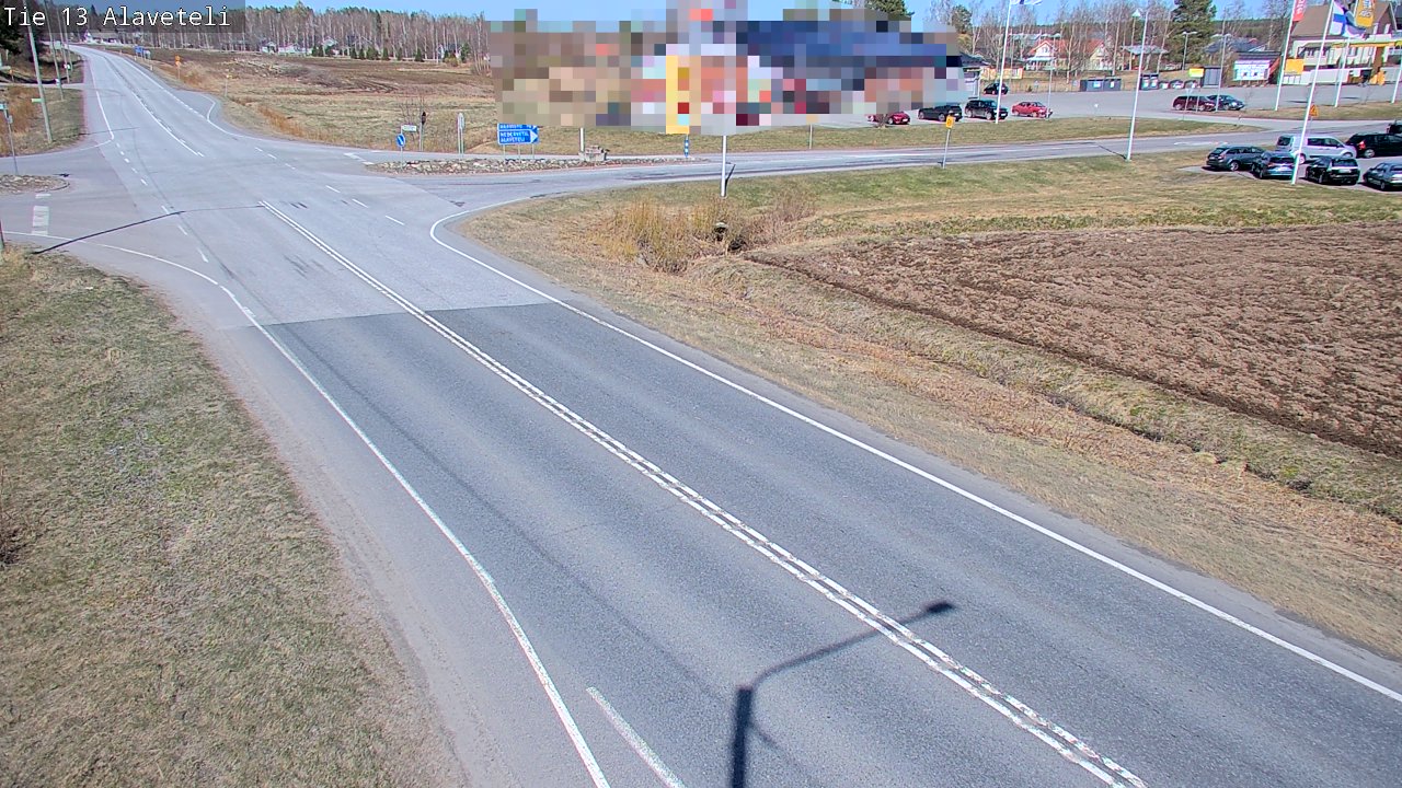 Kelikamerat Kuva Tie 13 Kruunupyy Alaveteli, Kruunupyy, Pohjanmaa