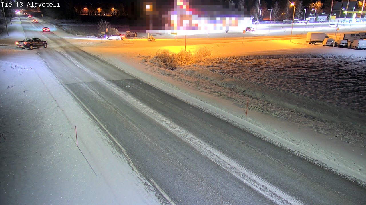 Kelikamerat Kuva Tie 13 Kruunupyy Alaveteli, Kruunupyy, Pohjanmaa