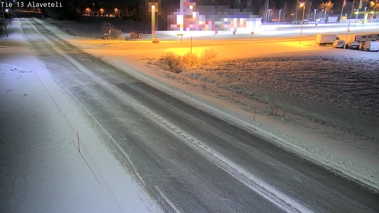 Kelikamerat Kuva Tie 13 Kruunupyy Alaveteli, Kruunupyy, Pohjanmaa