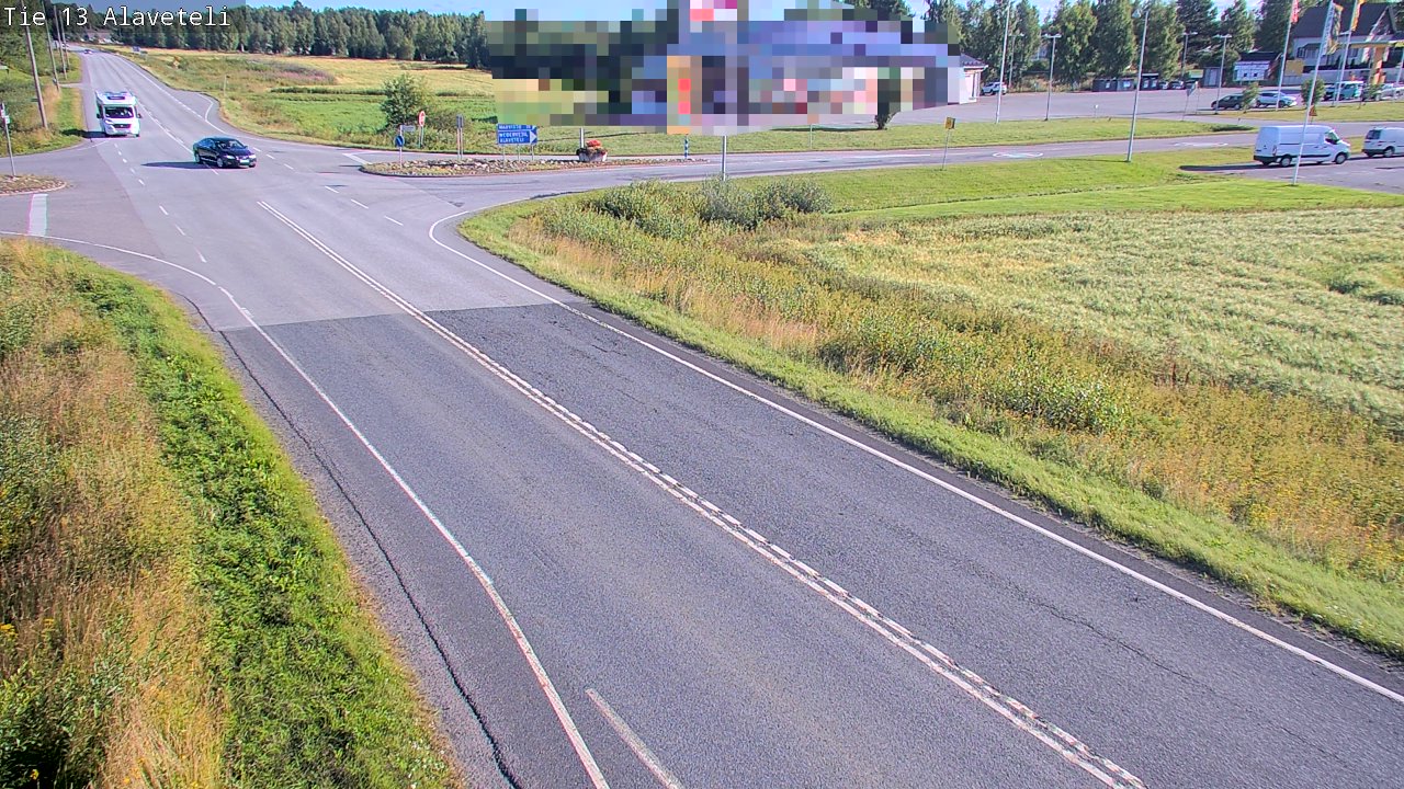Kelikamerat Kuva Tie 13 Kruunupyy Alaveteli, Kruunupyy, Pohjanmaa