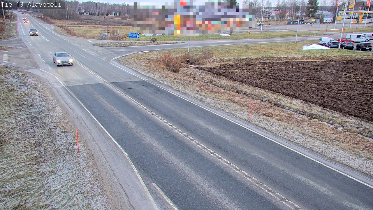 Kelikamerat Kuva Tie 13 Kruunupyy Alaveteli, Kruunupyy, Pohjanmaa