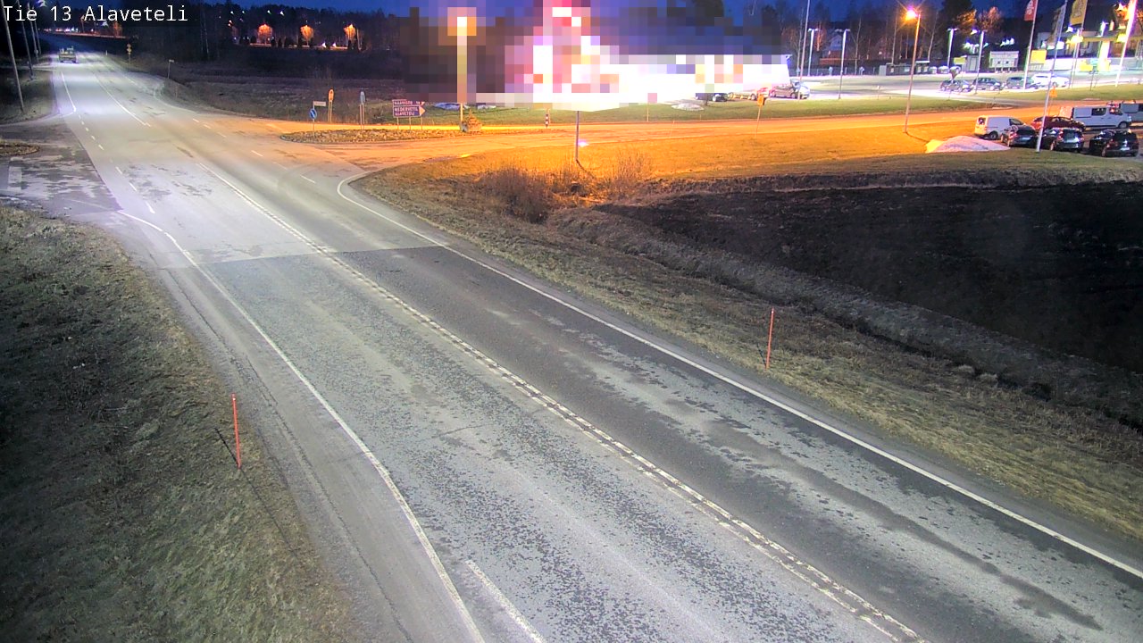 Kelikamerat Kuva Tie 13 Kruunupyy Alaveteli, Kruunupyy, Pohjanmaa