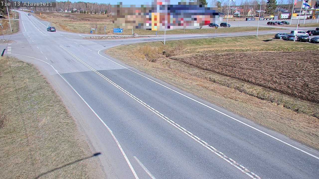Kelikamerat Kuva Tie 13 Kruunupyy Alaveteli, Kruunupyy, Pohjanmaa