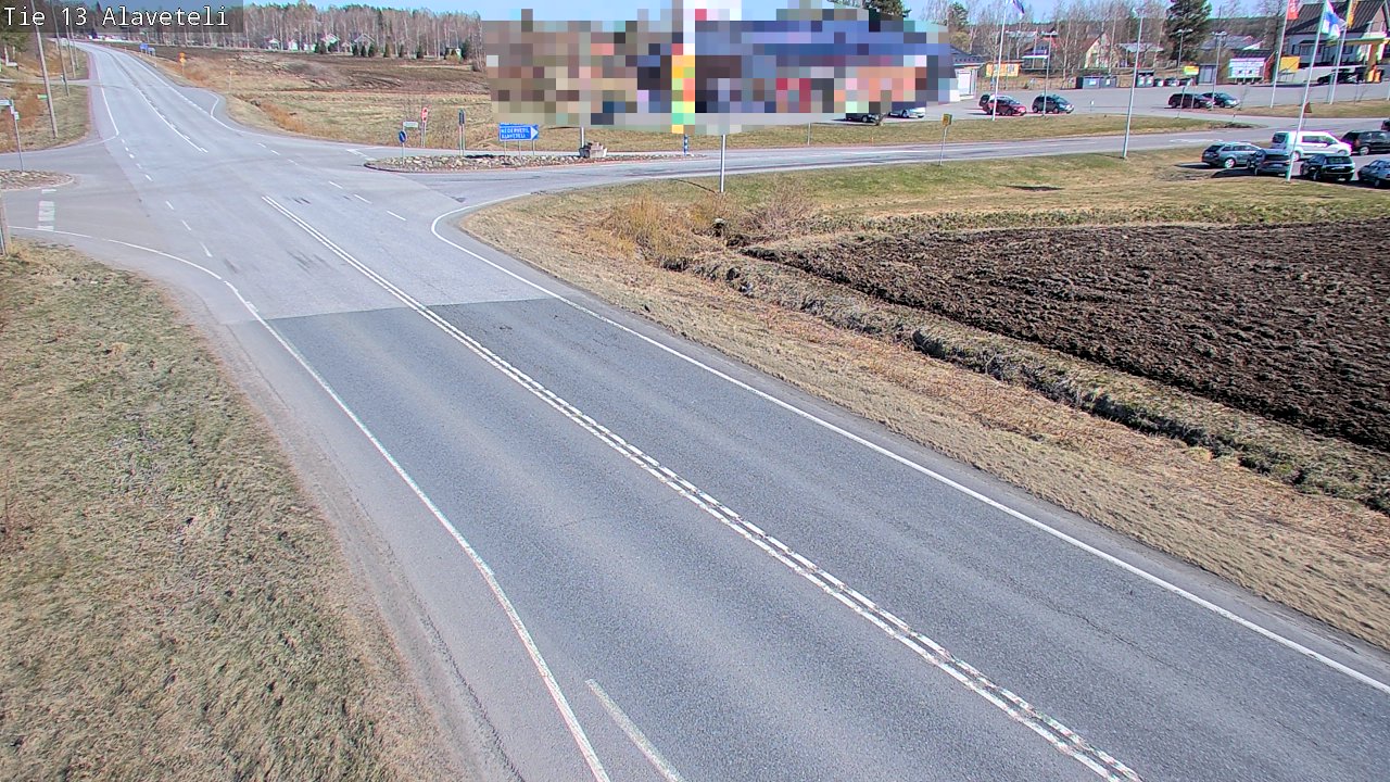 Kelikamerat Kuva Tie 13 Kruunupyy Alaveteli, Kruunupyy, Pohjanmaa