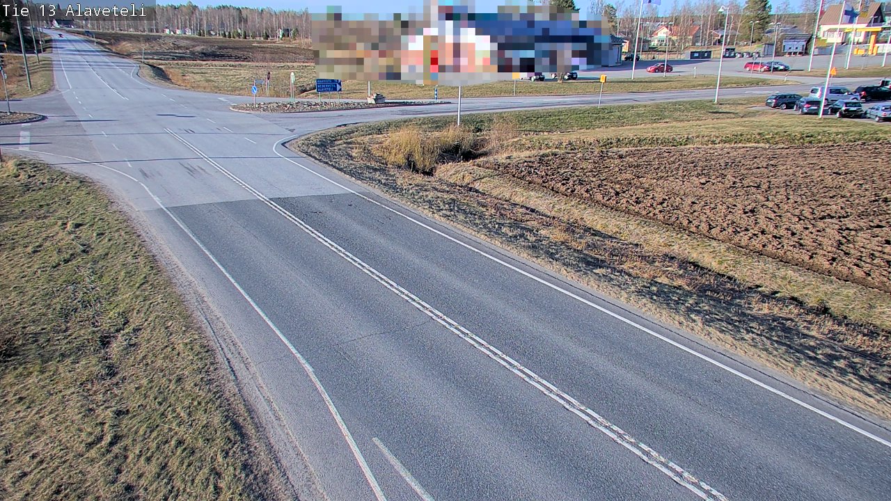 Kelikamerat Kuva Tie 13 Kruunupyy Alaveteli, Kruunupyy, Pohjanmaa
