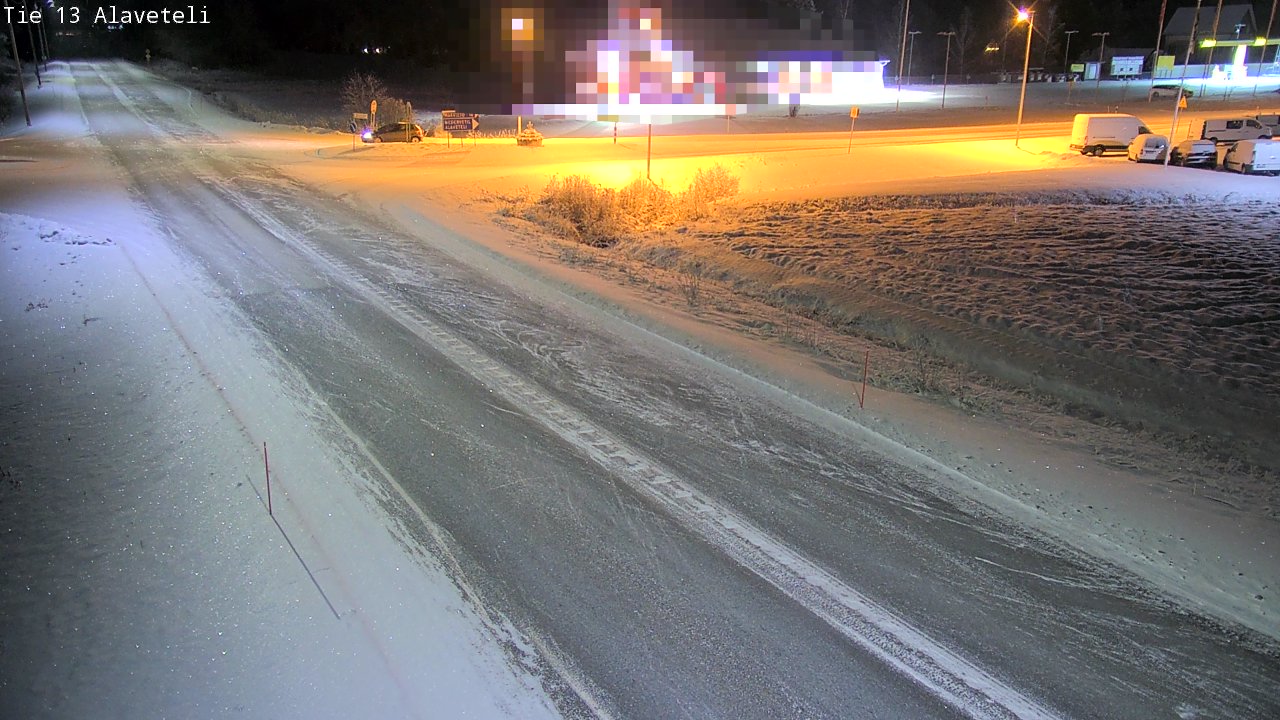 Kelikamerat Kuva Tie 13 Kruunupyy Alaveteli, Kruunupyy, Pohjanmaa