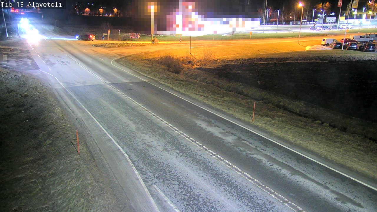 Kelikamerat Kuva Tie 13 Kruunupyy Alaveteli, Kruunupyy, Pohjanmaa