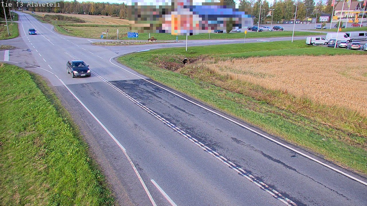 Kelikamerat Kuva Tie 13 Kruunupyy Alaveteli, Kruunupyy, Pohjanmaa