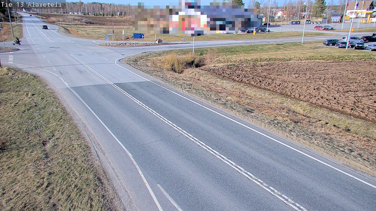 Kelikamerat Kuva Tie 13 Kruunupyy Alaveteli, Kruunupyy, Pohjanmaa