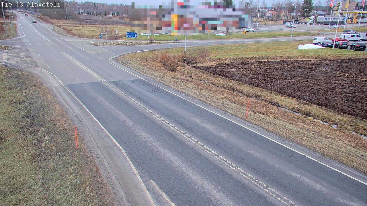 Kelikamerat Kuva Tie 13 Kruunupyy Alaveteli, Kruunupyy, Pohjanmaa