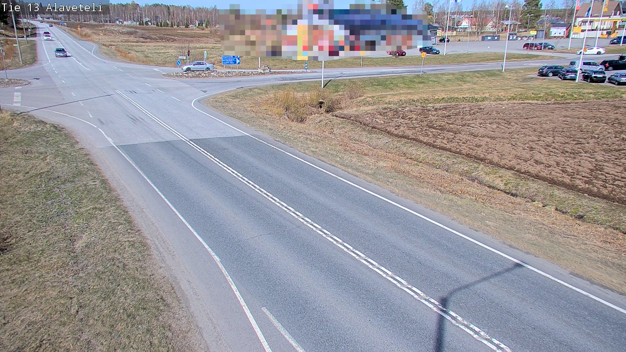 Kelikamerat Kuva Tie 13 Kruunupyy Alaveteli, Kruunupyy, Pohjanmaa