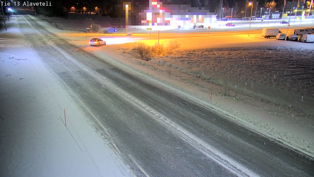 Kelikamerat Kuva Tie 13 Kruunupyy Alaveteli, Kruunupyy, Pohjanmaa