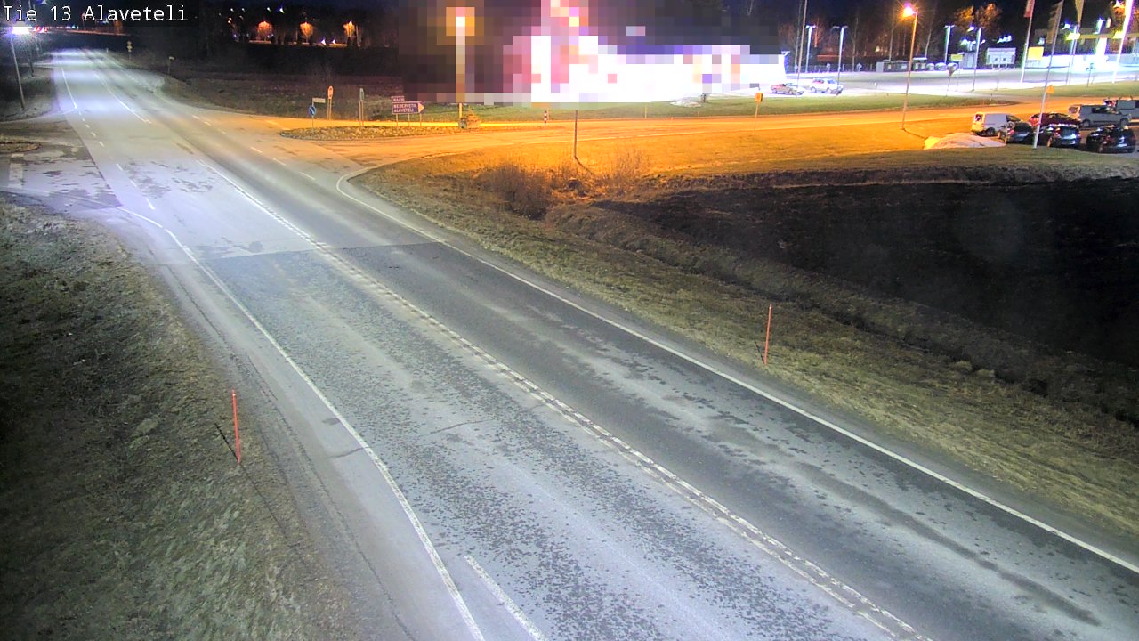 Weather Camera Image Road 13 Kruunupyy Alaveteli, Kruunupyy, Pohjanmaa