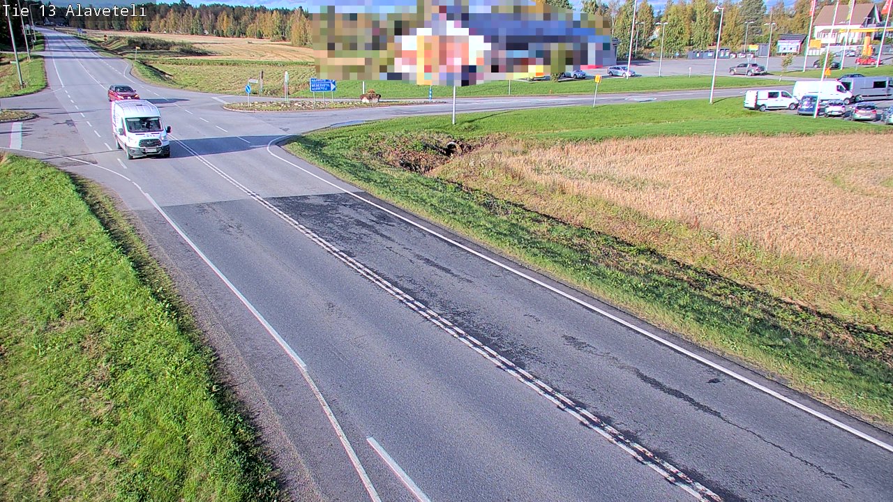 Kelikamerat Kuva Tie 13 Kruunupyy Alaveteli, Kruunupyy, Pohjanmaa