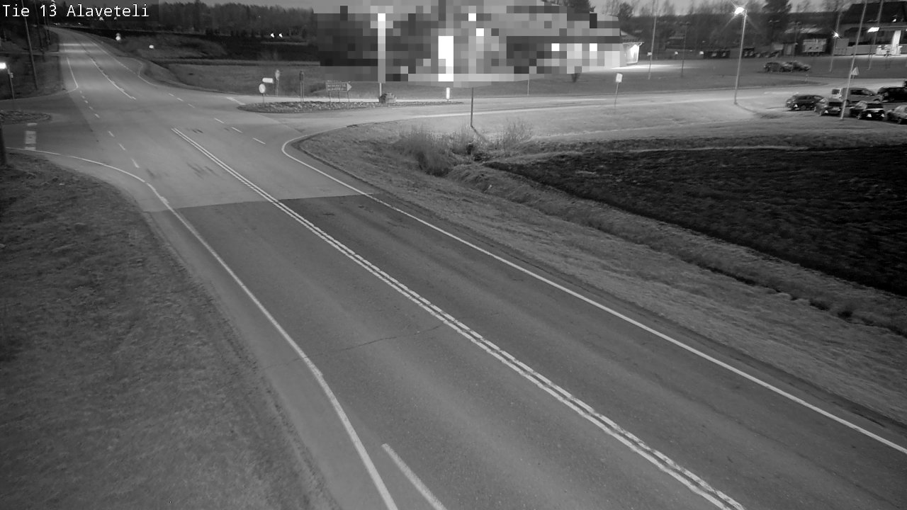 Weather Camera Image Road 13 Kruunupyy Alaveteli, Kruunupyy, Pohjanmaa