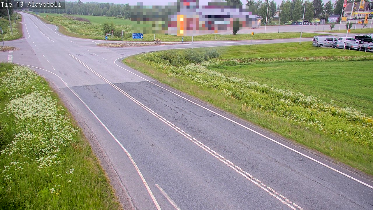 Kelikamerat Kuva Tie 13 Kruunupyy Alaveteli, Kruunupyy, Pohjanmaa