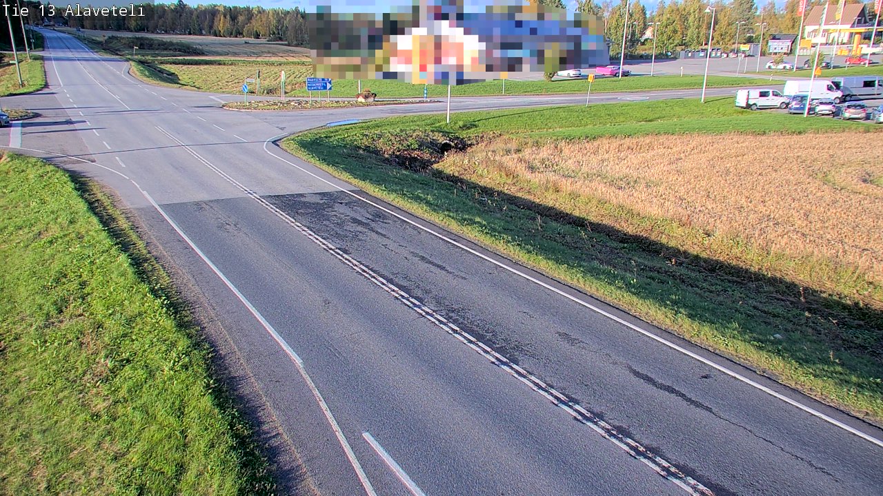 Kelikamerat Kuva Tie 13 Kruunupyy Alaveteli, Kruunupyy, Pohjanmaa