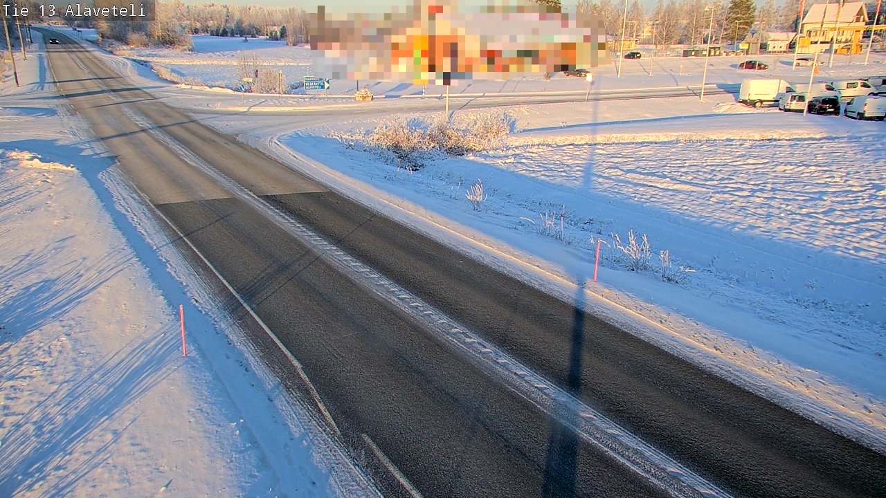 Weather Camera Image Road 13 Kruunupyy Alaveteli, Kruunupyy, Pohjanmaa