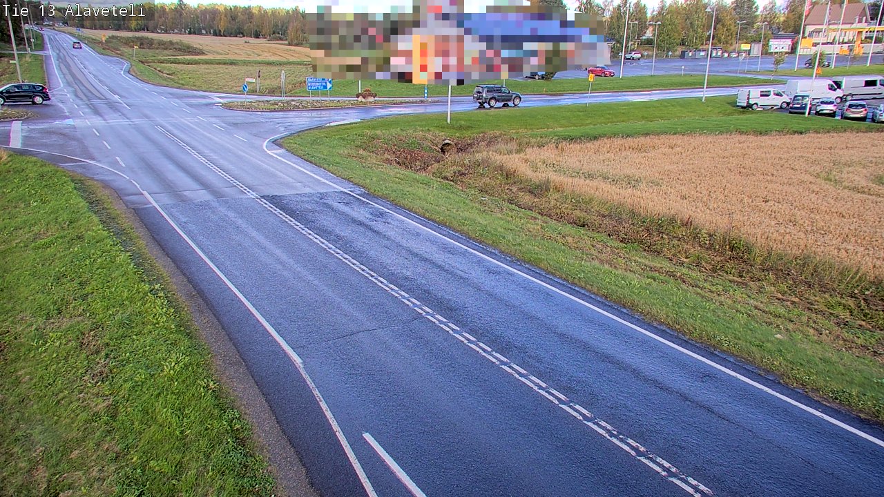 Kelikamerat Kuva Tie 13 Kruunupyy Alaveteli, Kruunupyy, Pohjanmaa