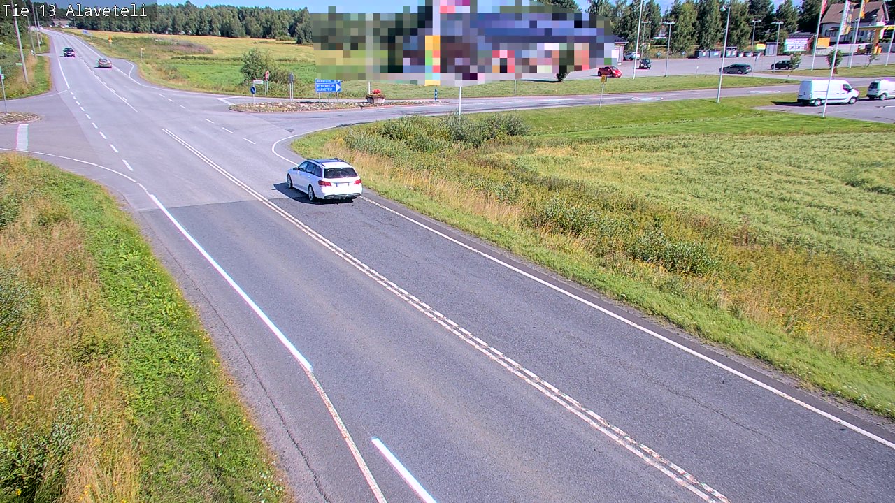 Kelikamerat Kuva Tie 13 Kruunupyy Alaveteli, Kruunupyy, Pohjanmaa